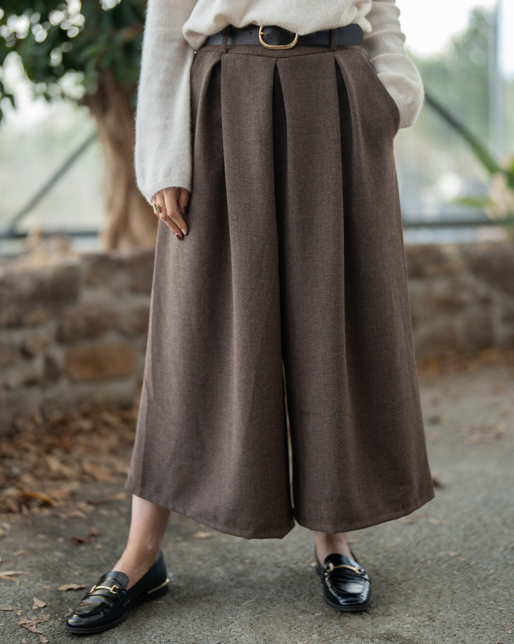 Jupe culotte uni