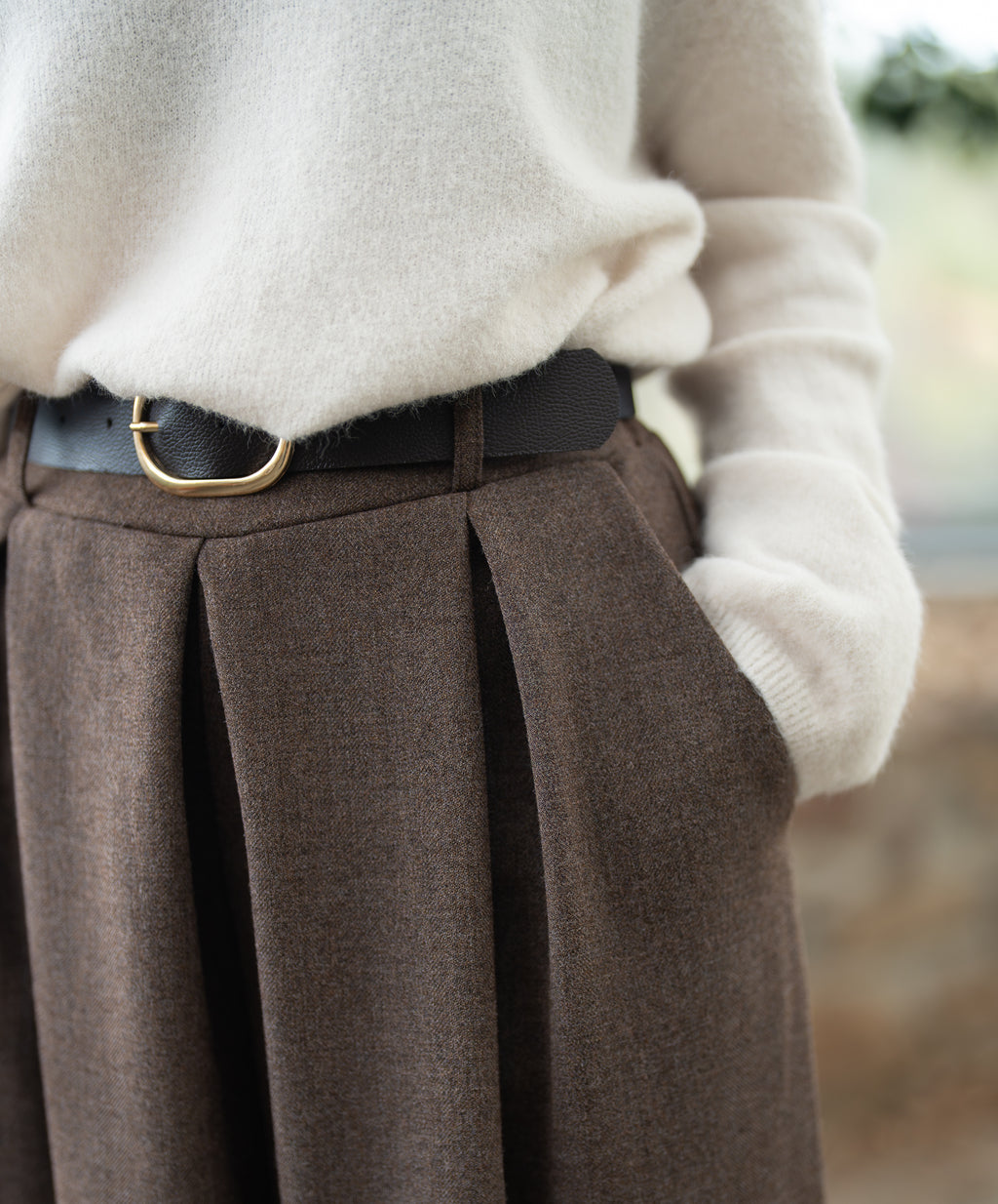 Jupe culotte uni