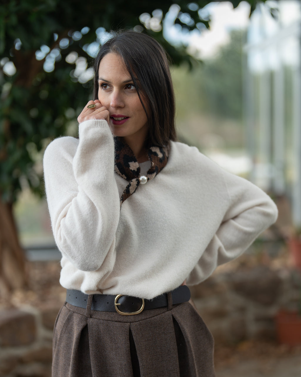 Pull semi épais
