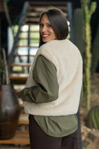Veste fourrure sm