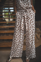 Pantalon à pois