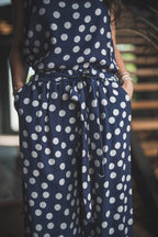 Pantalon à pois