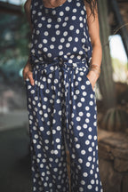 Pantalon à pois