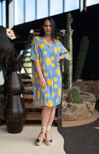 Robe rayée soleil