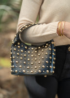 Sac boules dorés