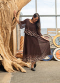 Robe plissée