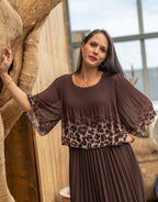 Robe plissée