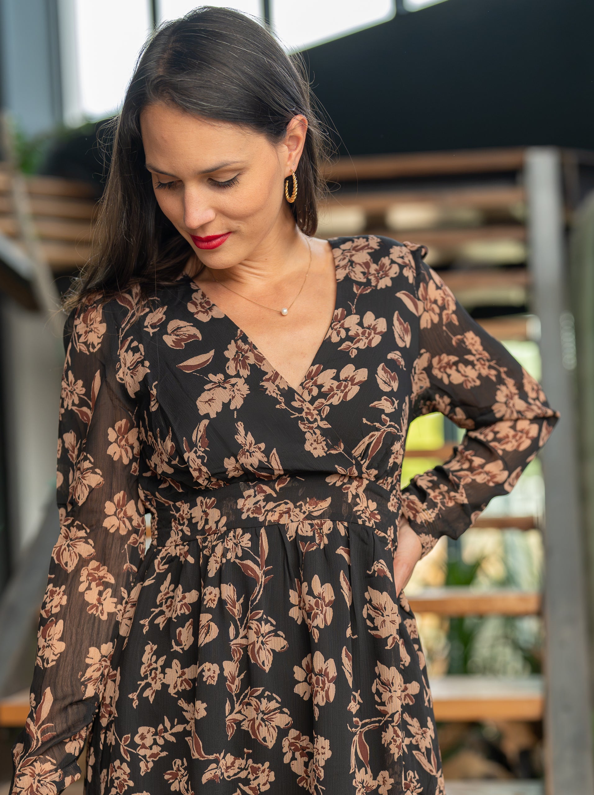 Robe à fleurs