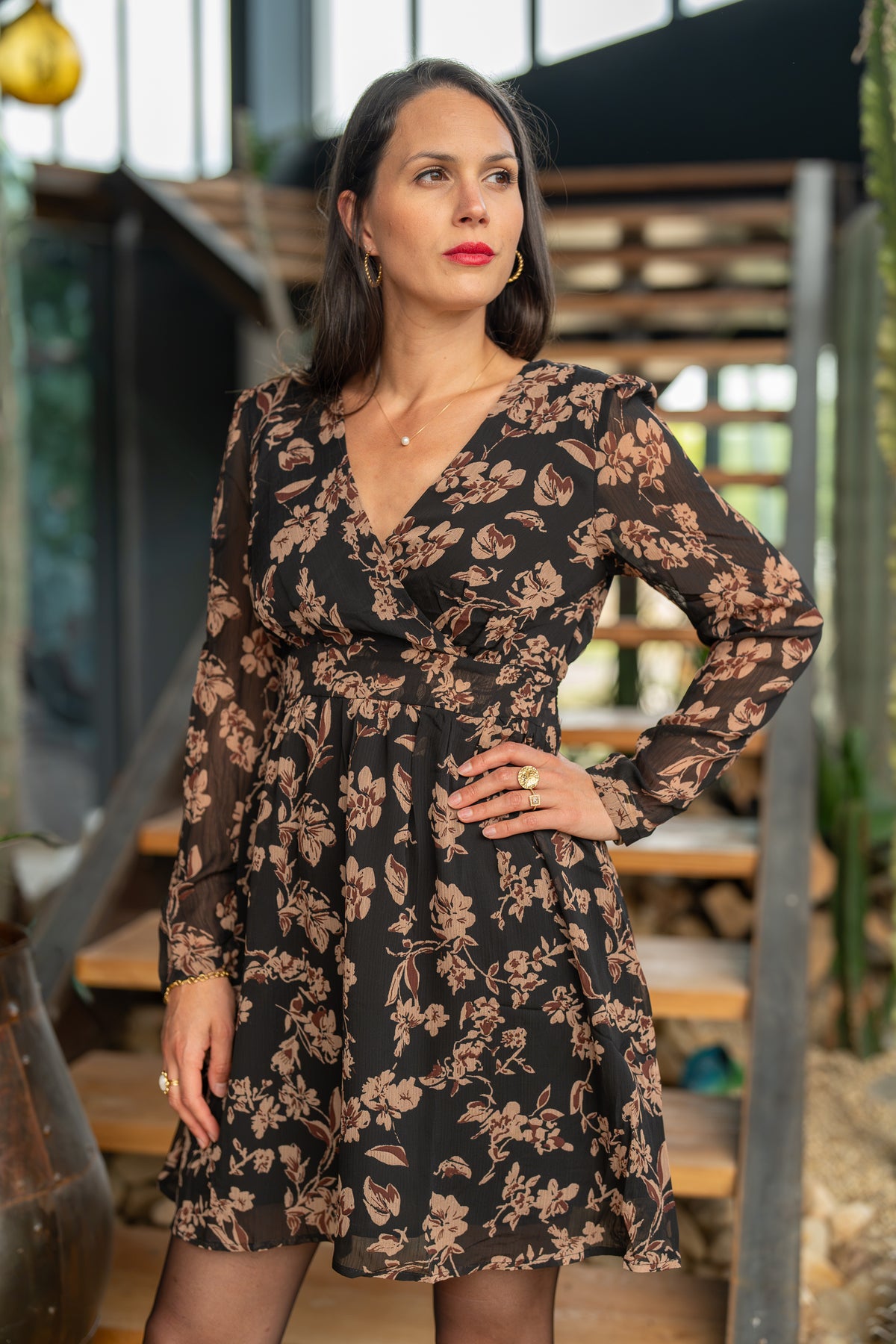 Robe à fleurs