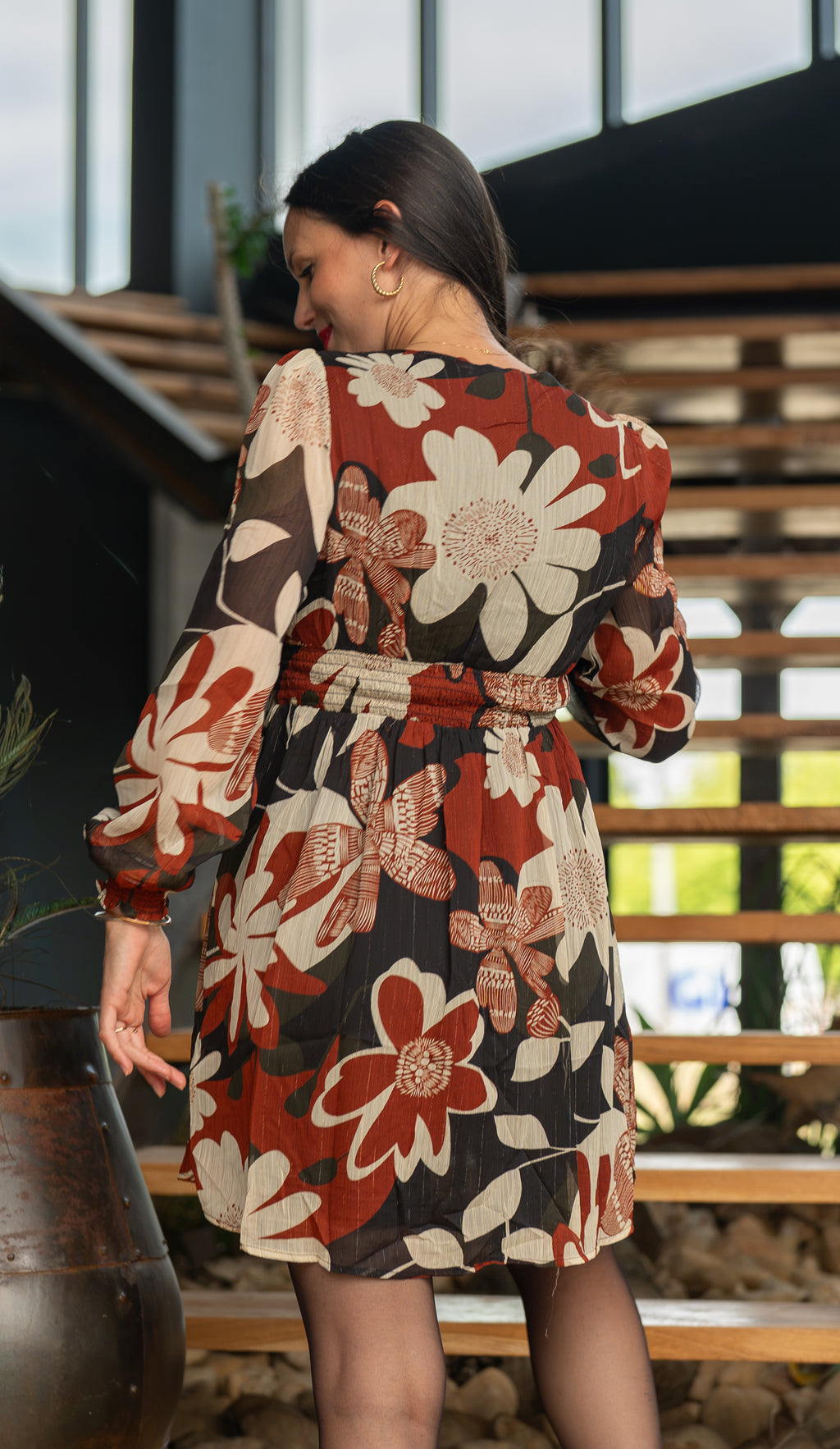 Robe à fleurs