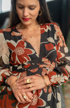 Robe à fleurs