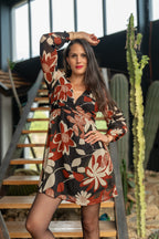 Robe à fleurs