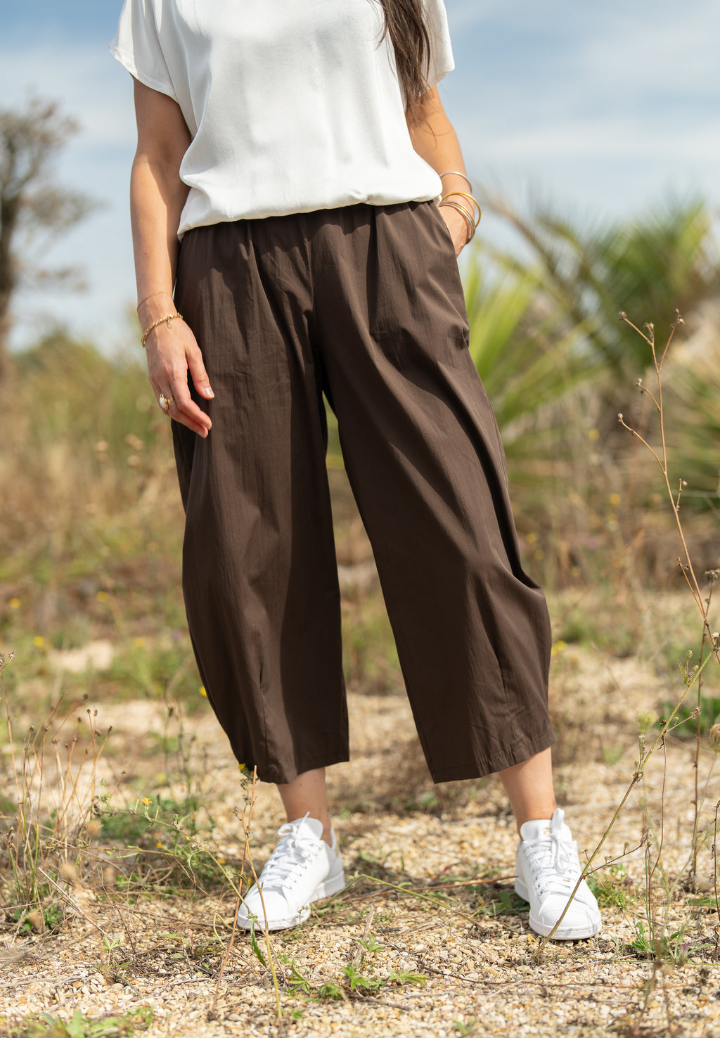 Pantalon barrel
