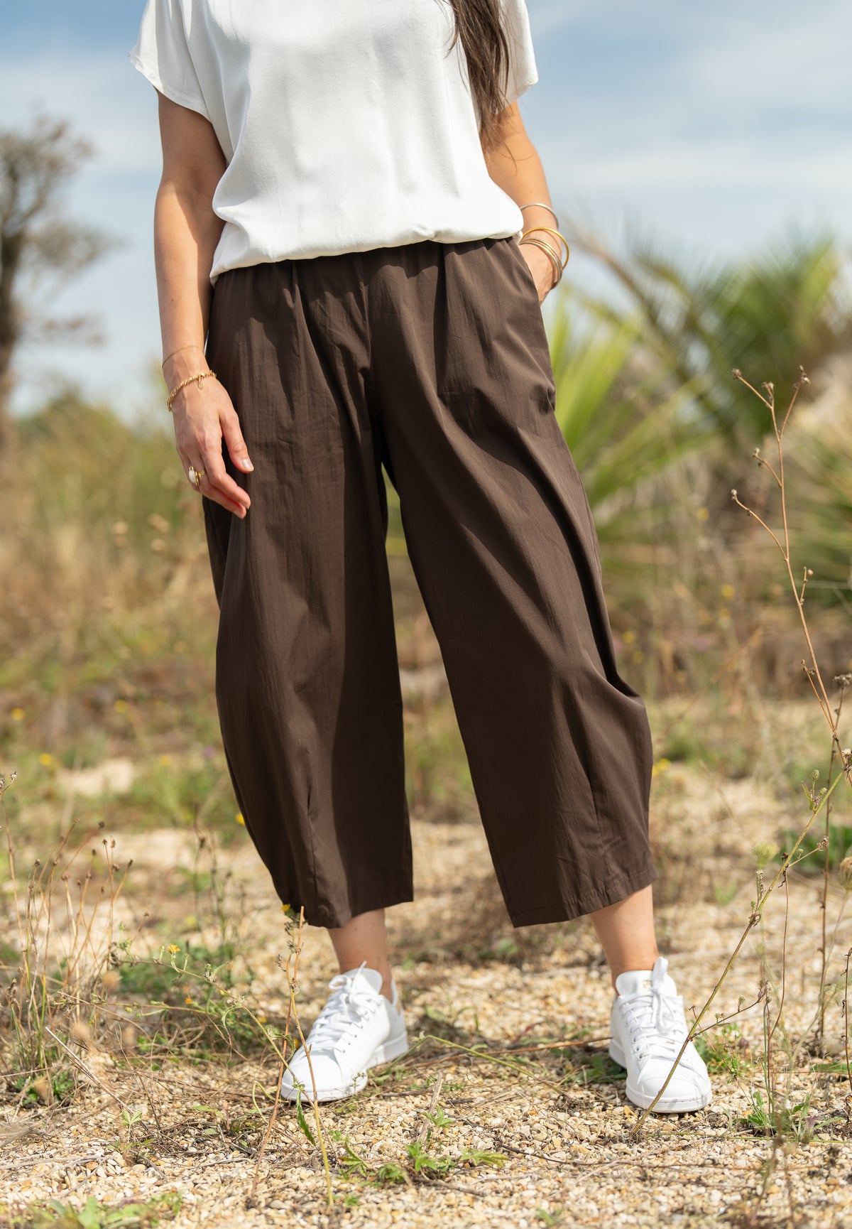Pantalon barrel