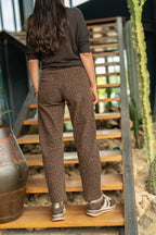 Pantalon léopard