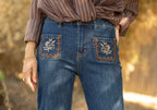 Pantalon stone used