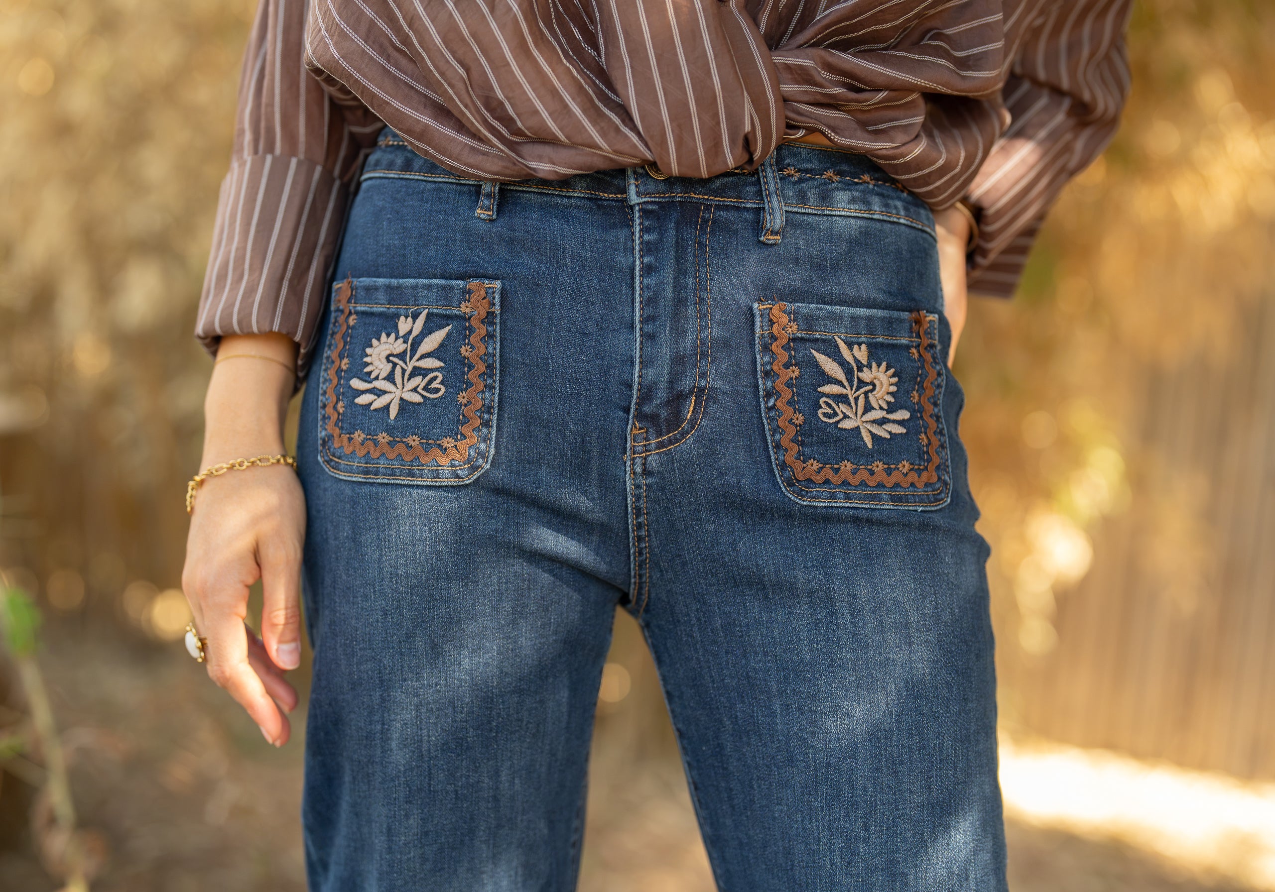 Pantalon stone used