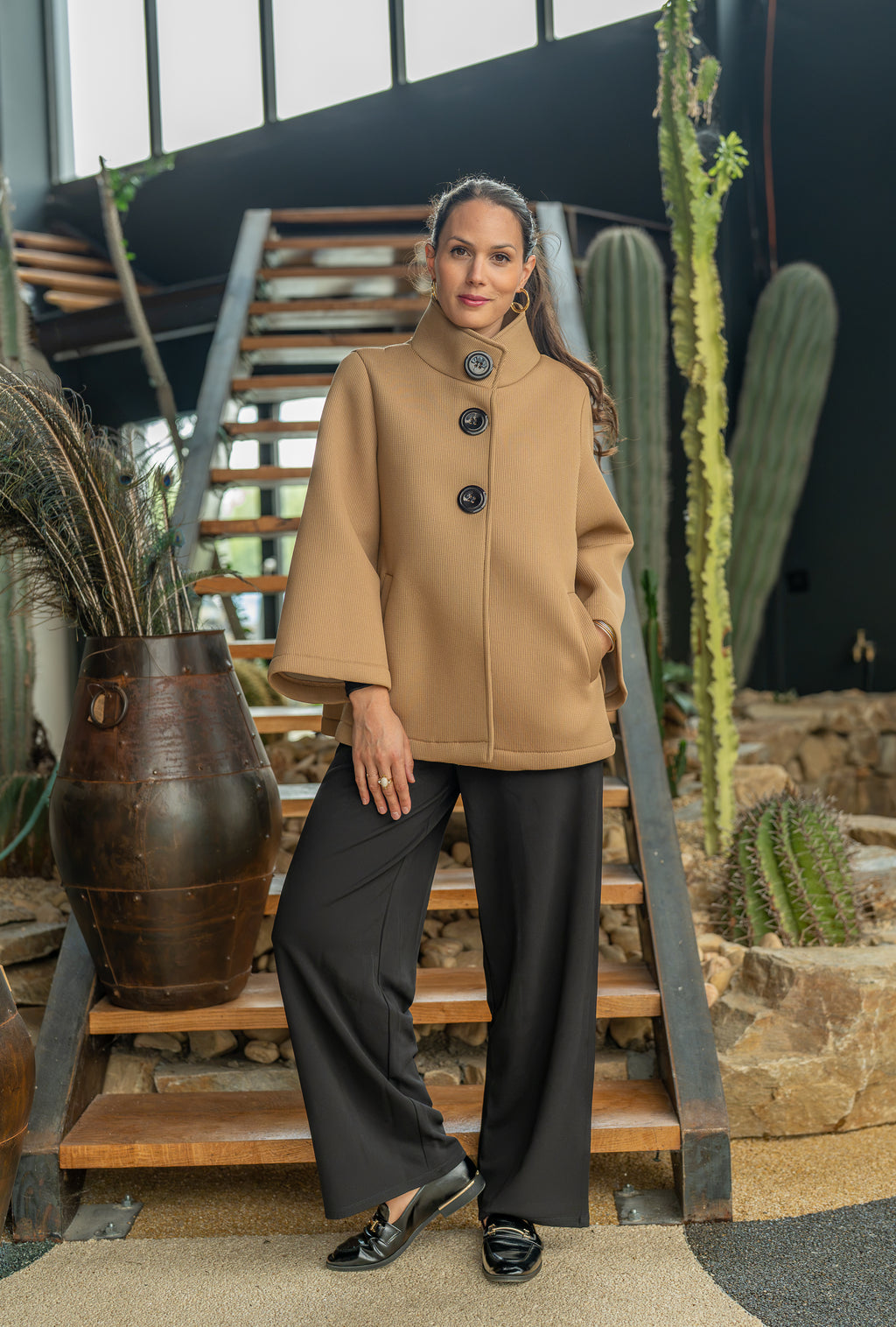 Manteau col