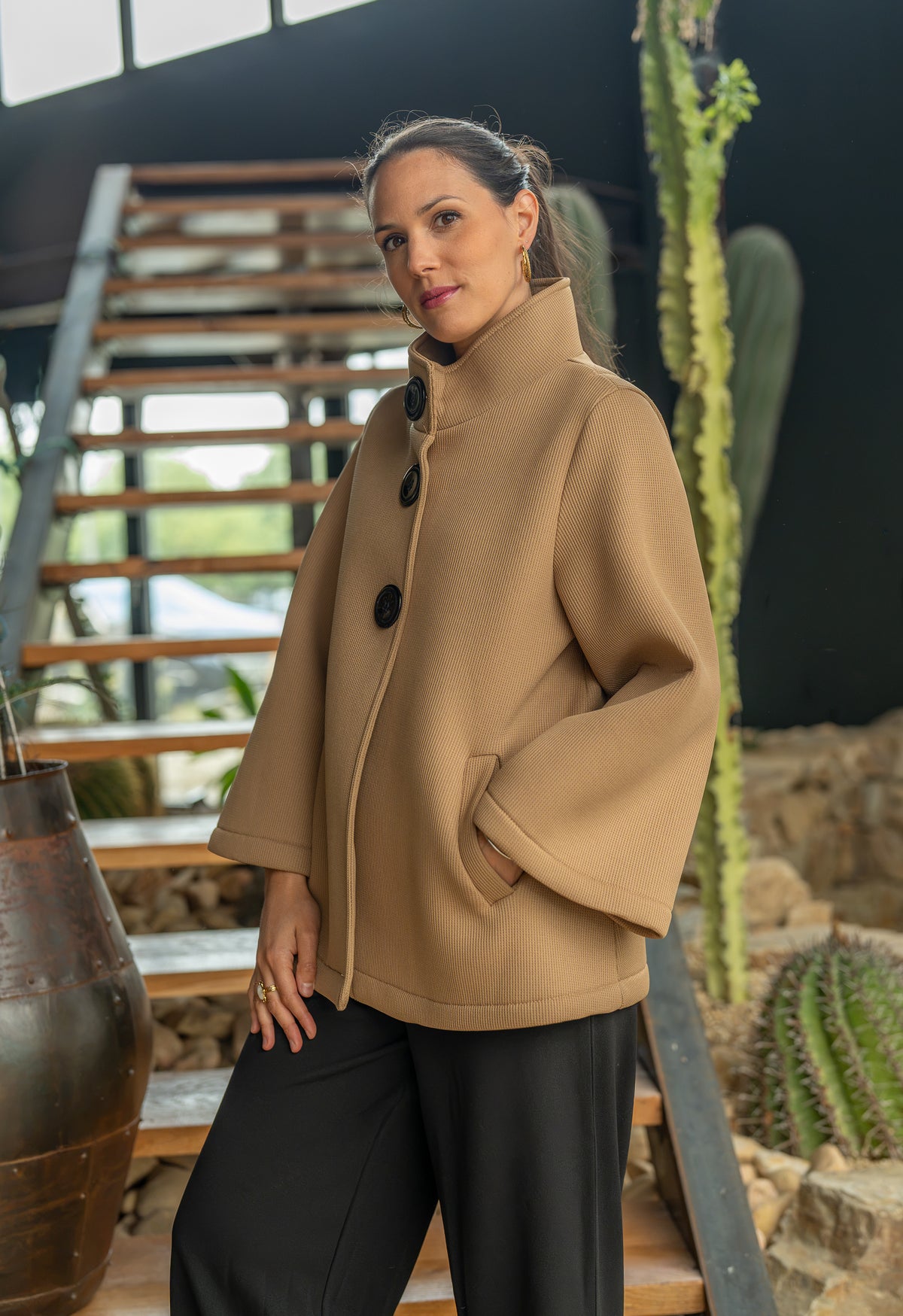Manteau col