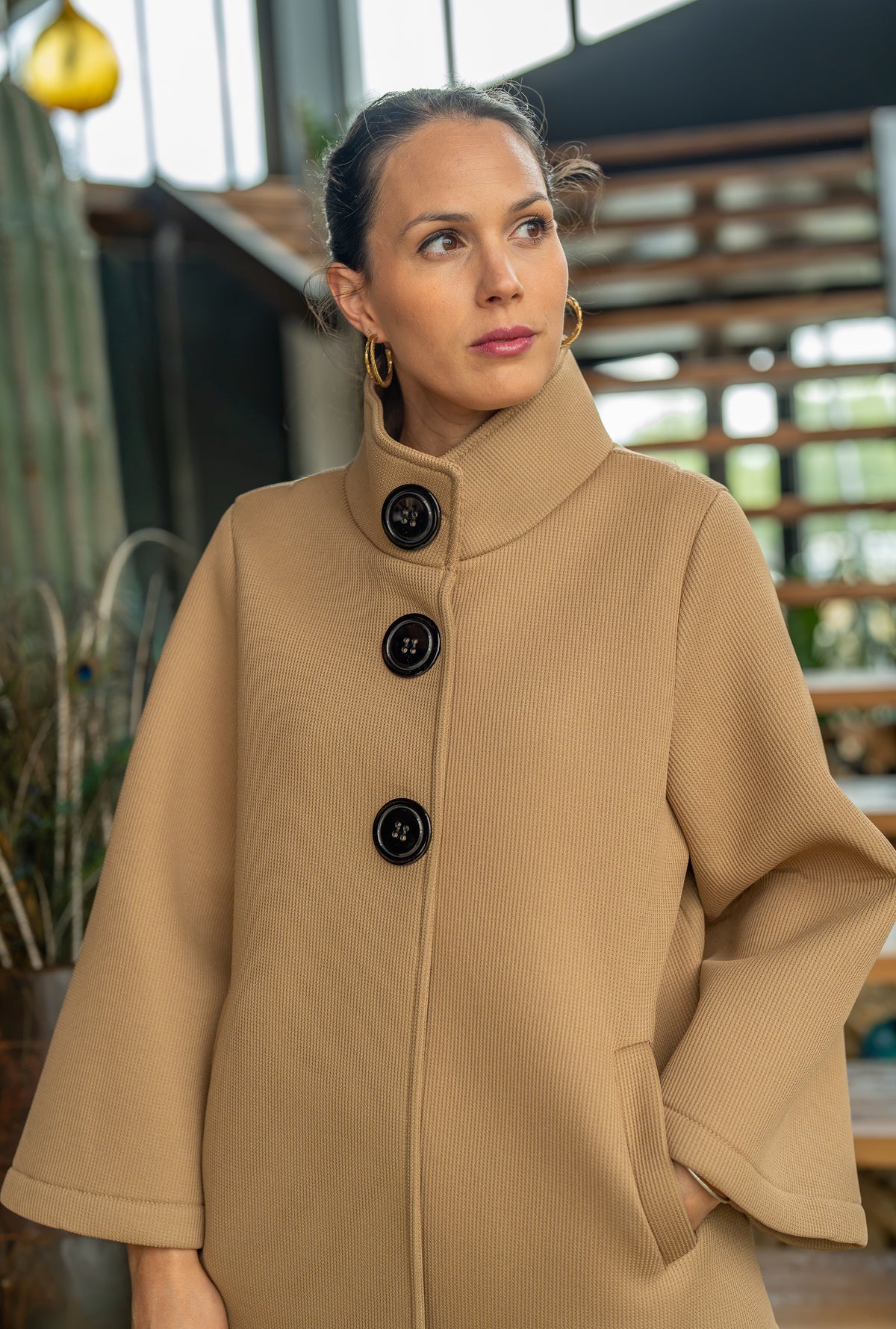 Manteau col