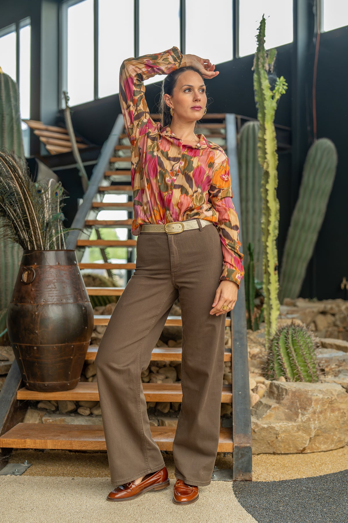 Pantalon Wide