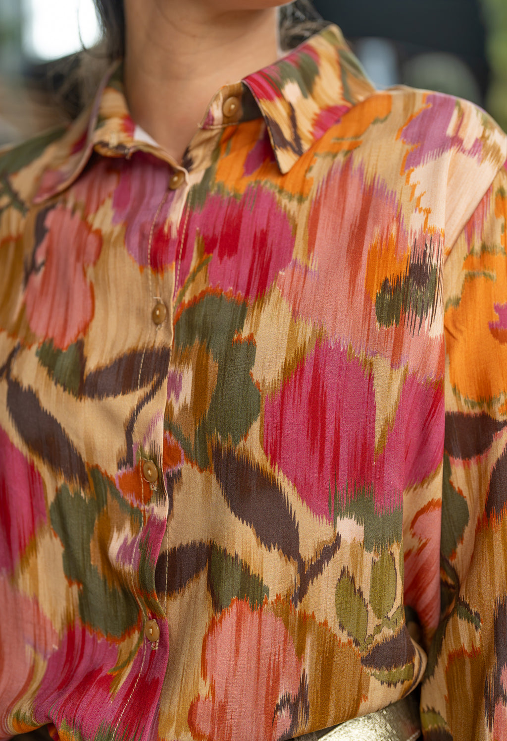 Chemise flou