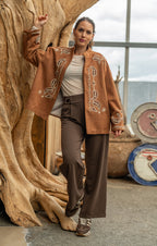 Veste brodée