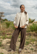 Veste col boutonné