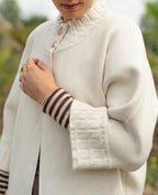 Veste col boutonné
