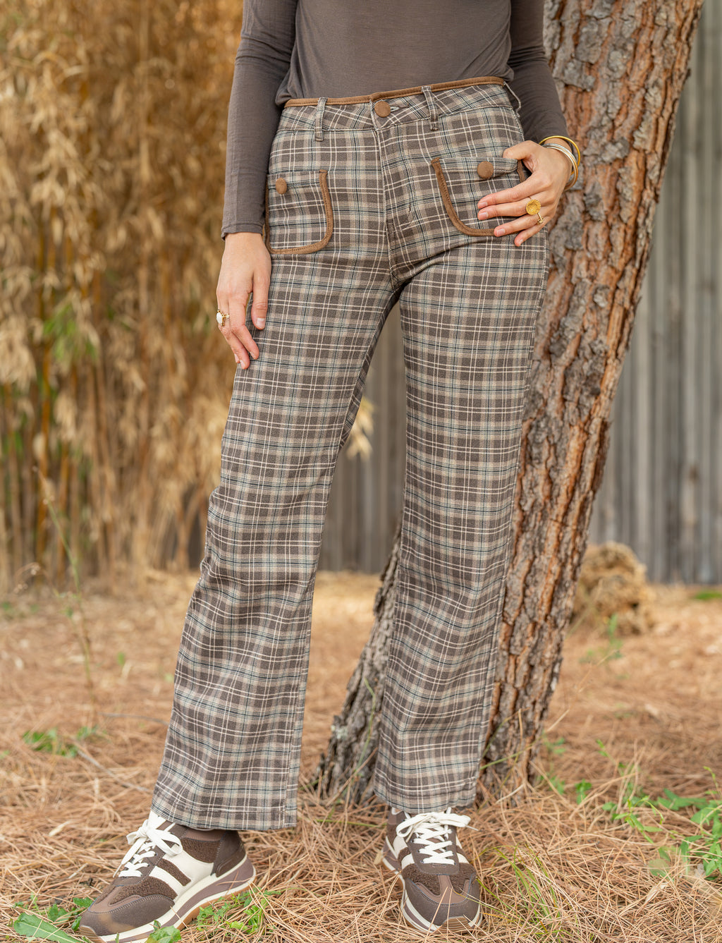 Pantalon carreaux