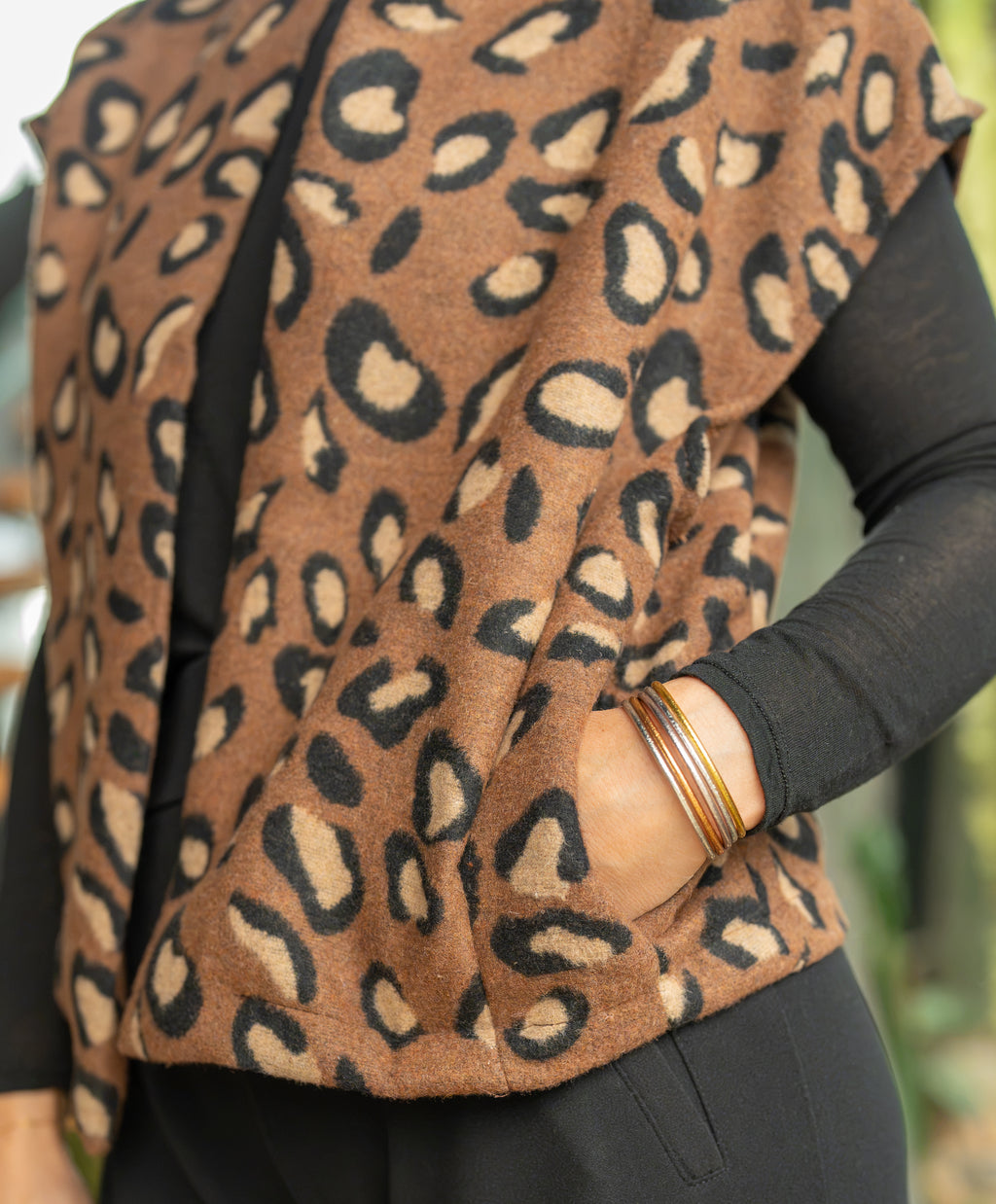 Veste leopard