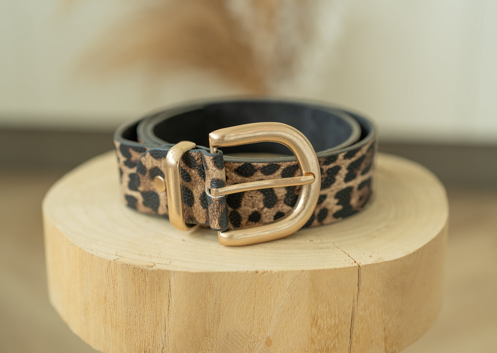 Ceinture léopard