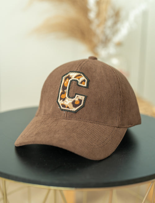 Casquette en velours