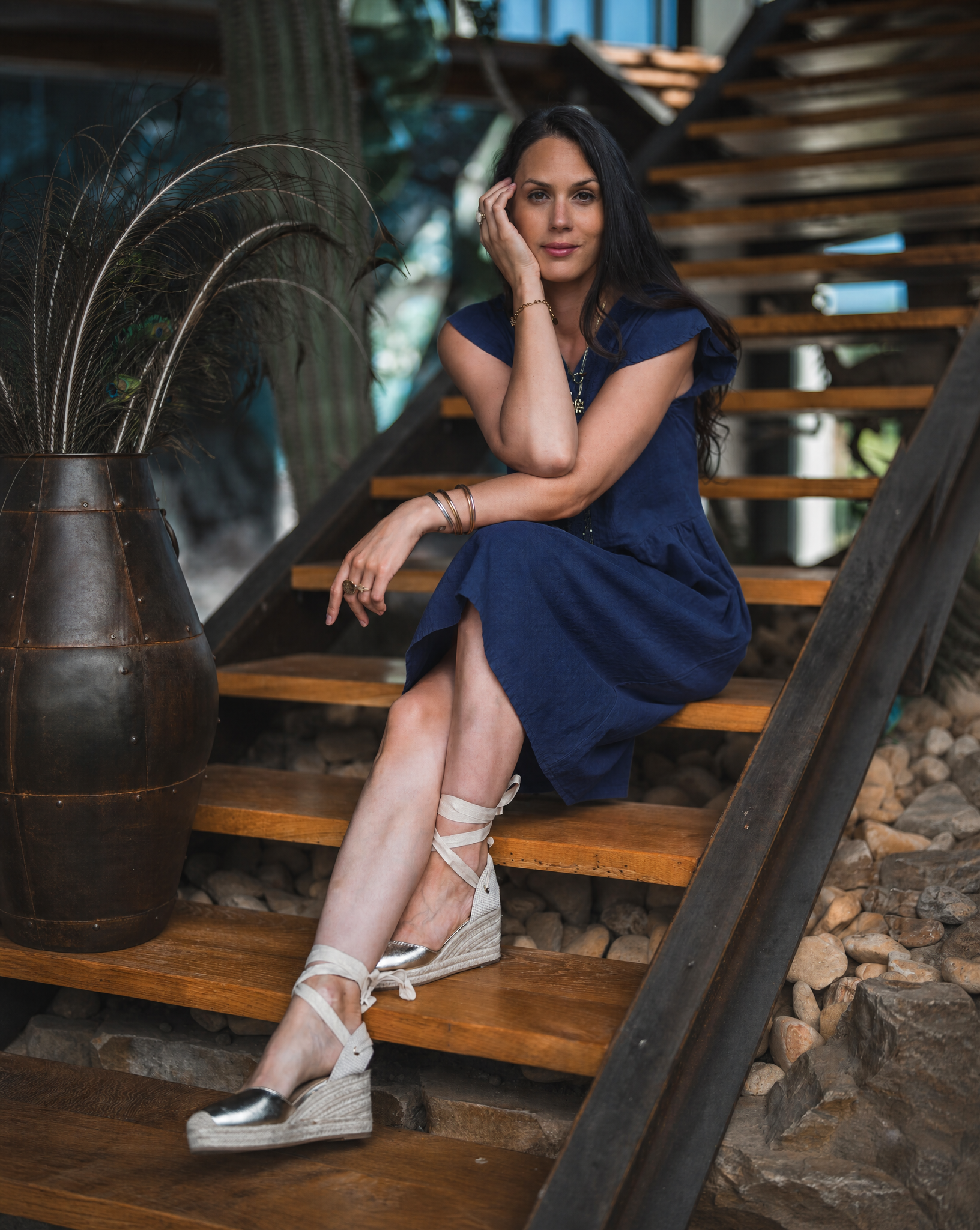 Robe uni pailletés