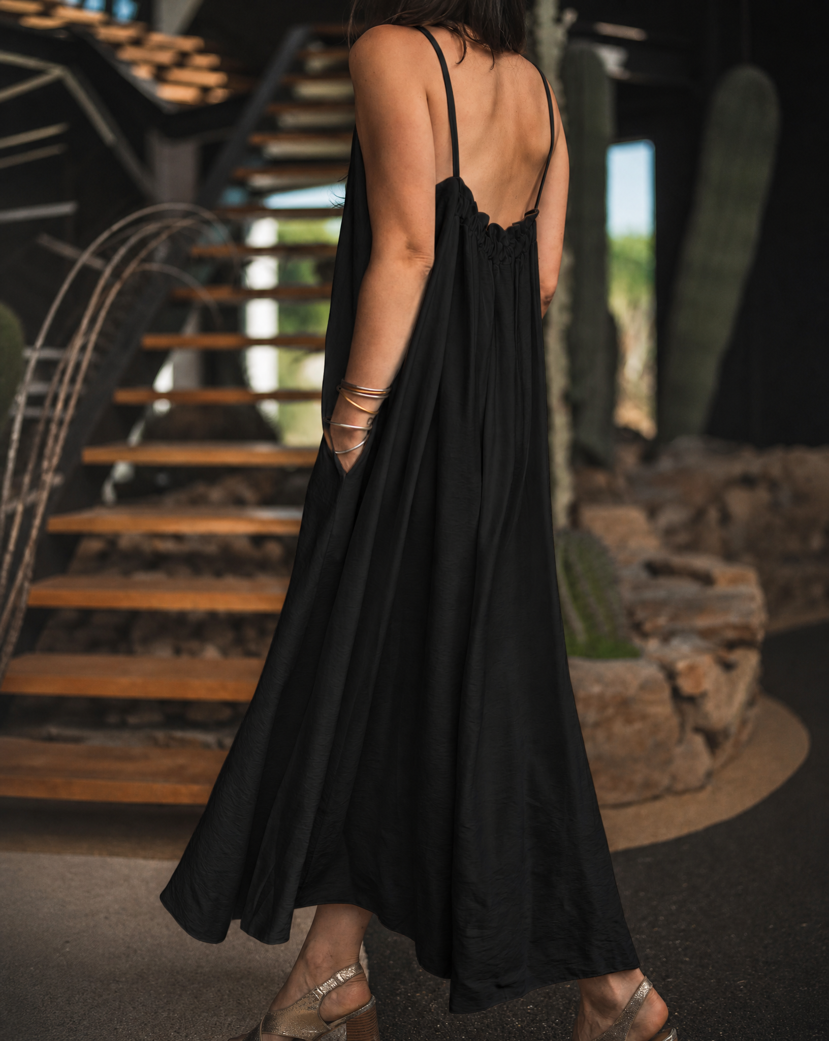 Robe bretelles