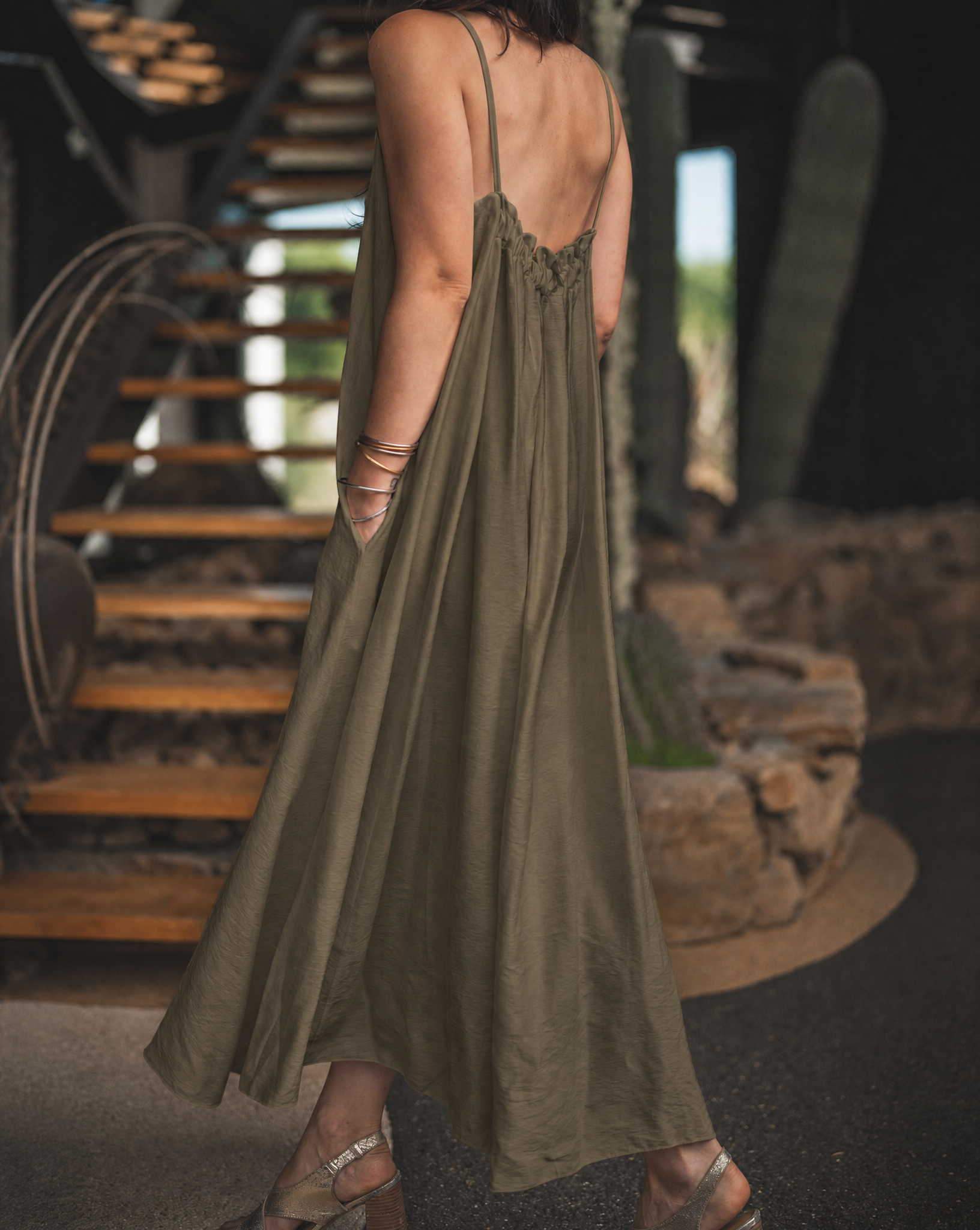 Robe bretelles
