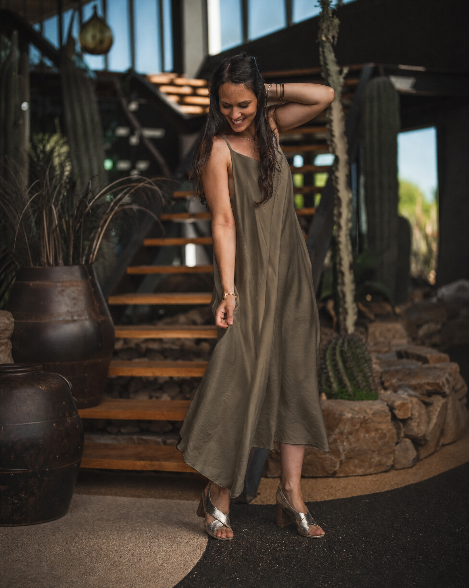 Robe bretelles