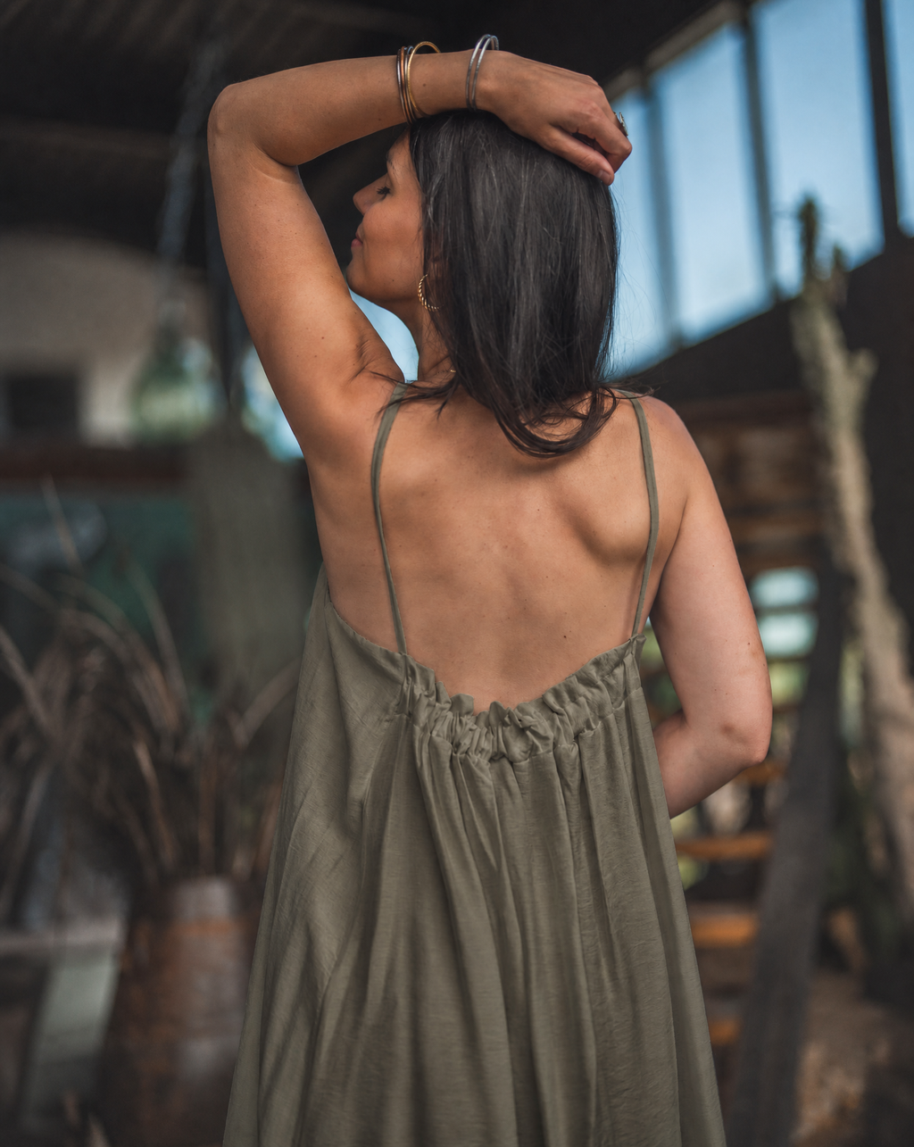 Robe bretelles