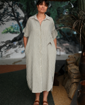 Robe rayée