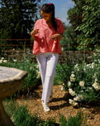 Blouse brodée