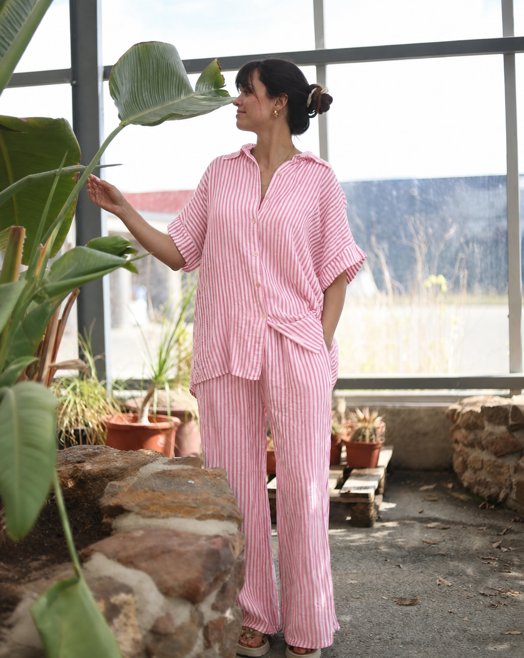 Chemise rayée