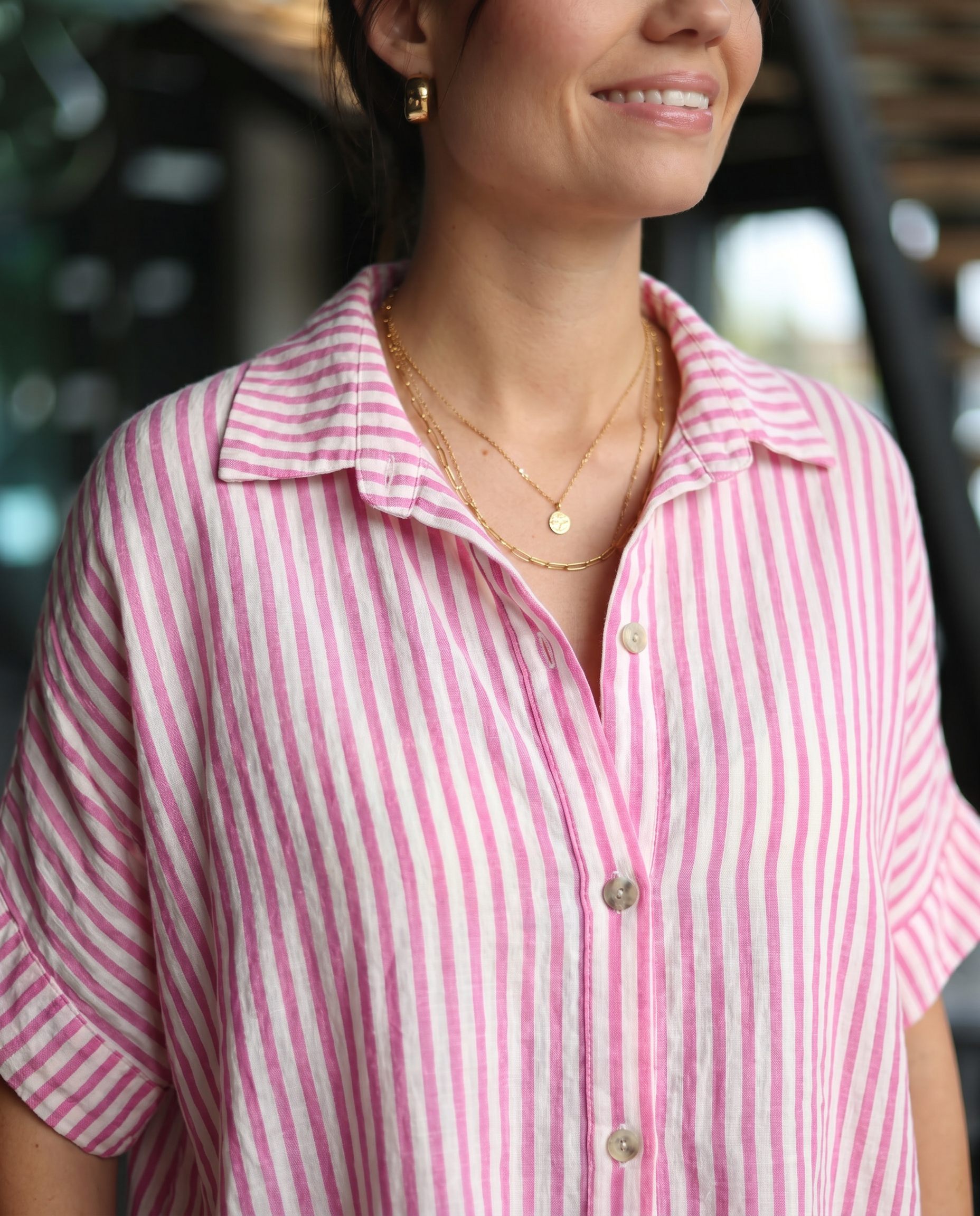 Robe rayée