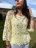 Pull 2 en 1 crochet