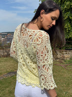 Pull 2 en 1 crochet