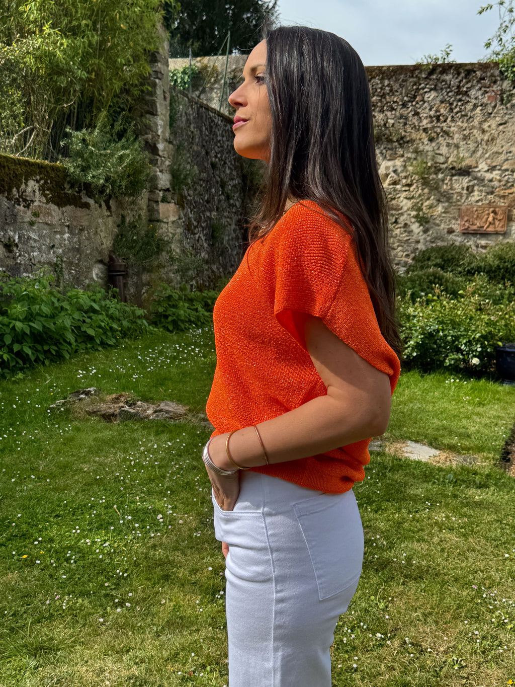 Pull uni lurex