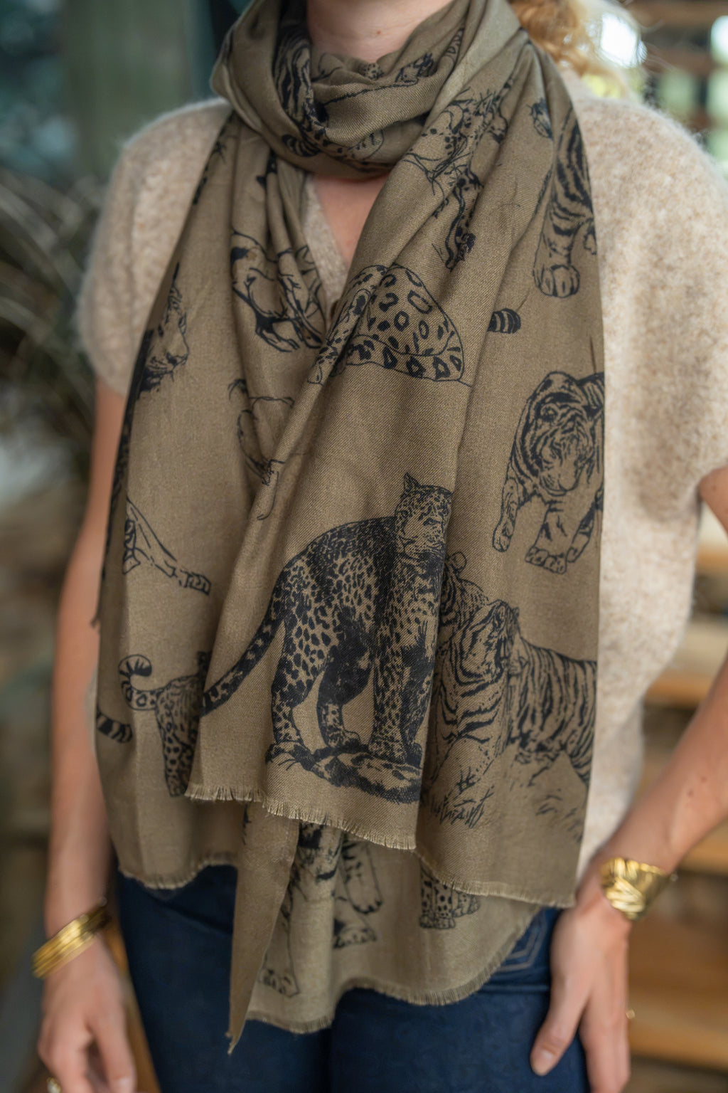 Foulard félins