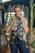 Foulard fleurs
