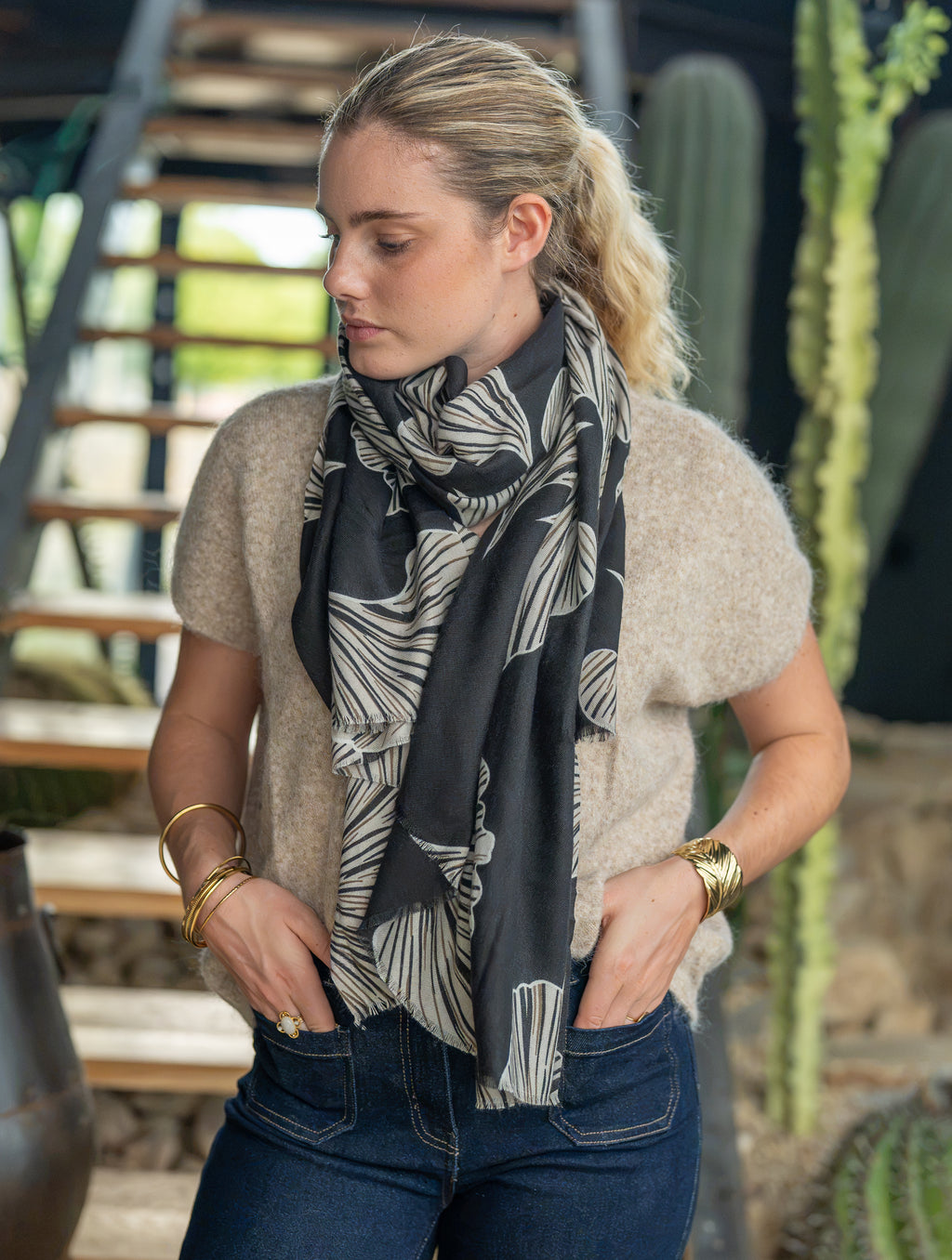 Foulard imprimé