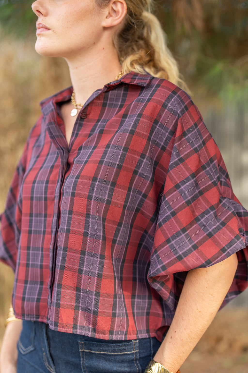 Chemise carreaux