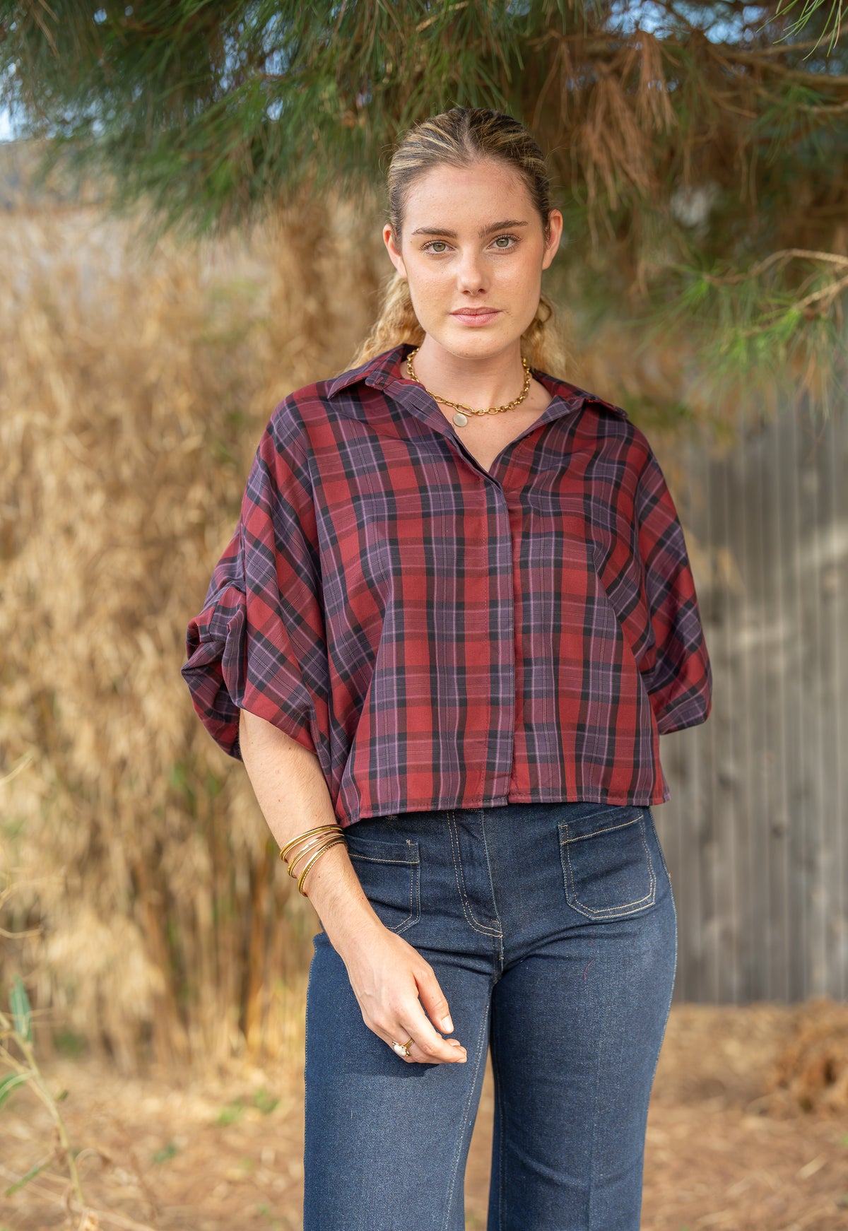 Chemise carreaux
